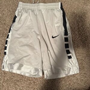 Nike white shorts